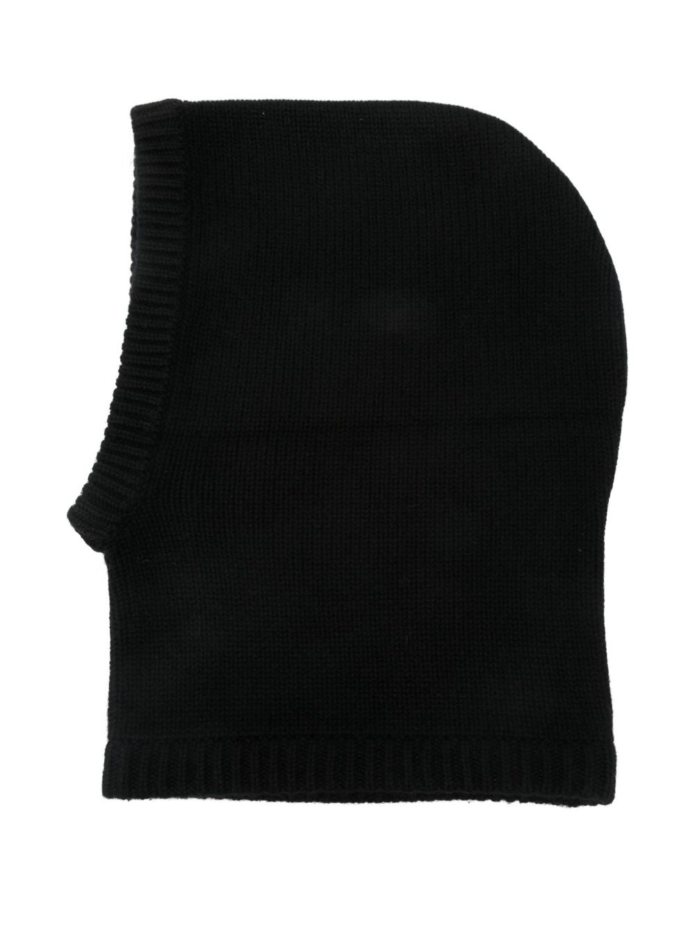 SOFT GOAT Cashmere Balaclava with Ribbed Hem