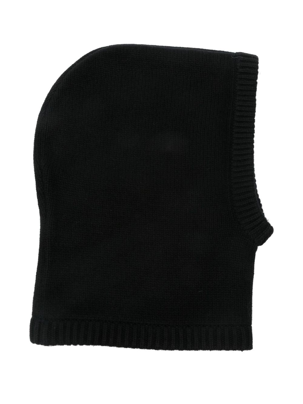 SOFT GOAT Cashmere Balaclava with Ribbed Hem