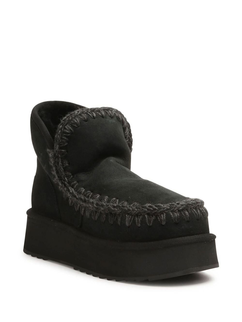 MOU Mini Eskimo Platform Boots for Women