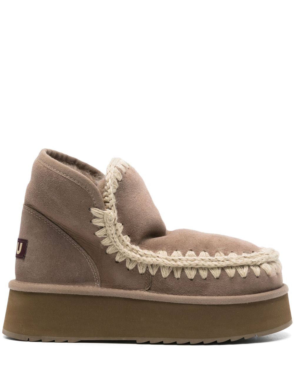 MOU Mini Eskimo Platform Boots for Women