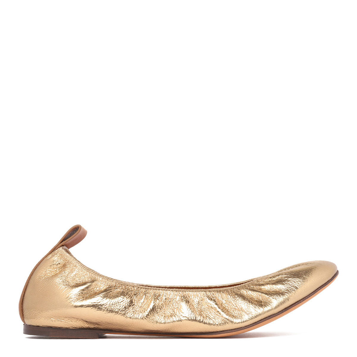 LANVIN Elegant Leather Flat Shoes for Women