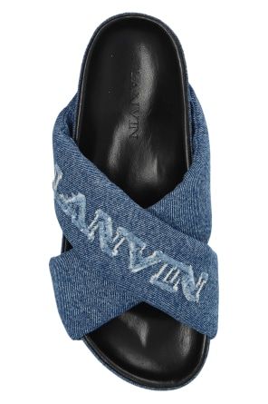 LANVIN Criss Cross Sandal for Women