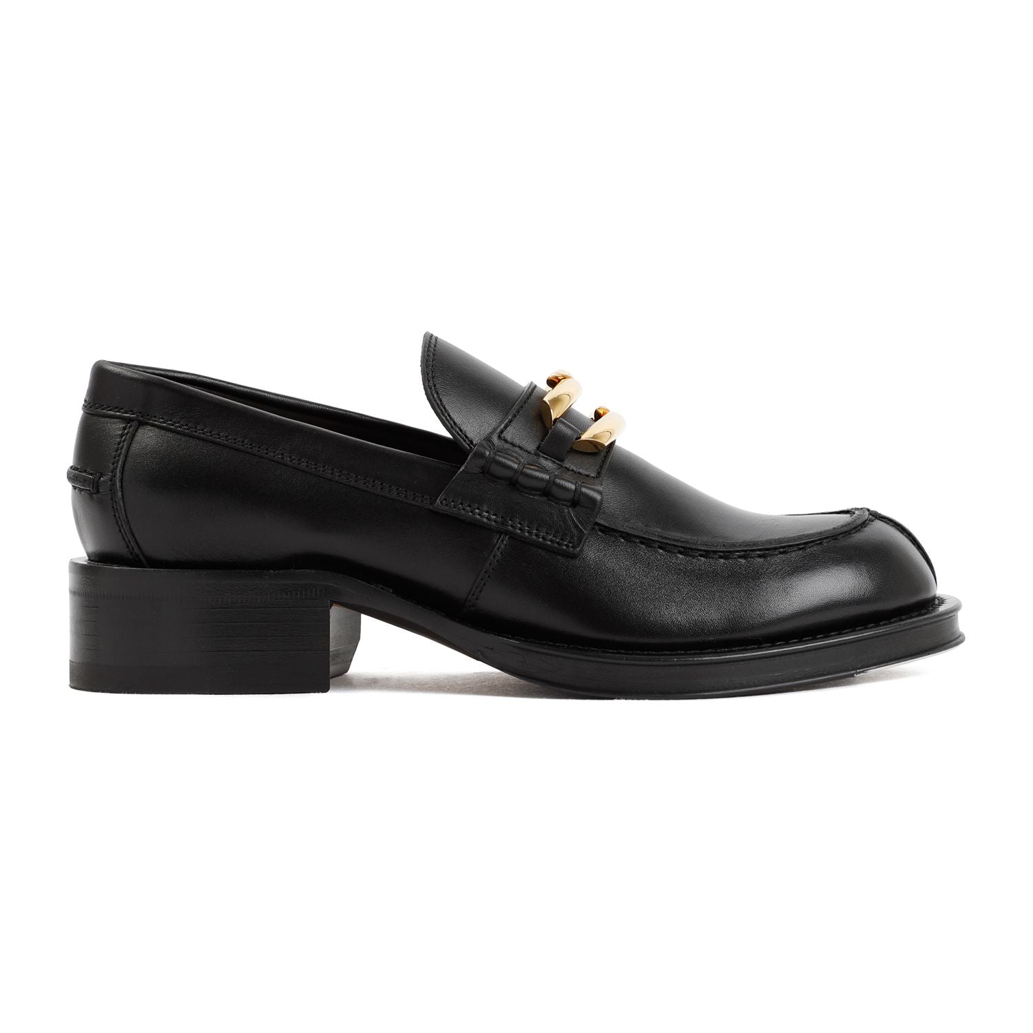 LANVIN Leather Medley Loafers for Women - Size 10