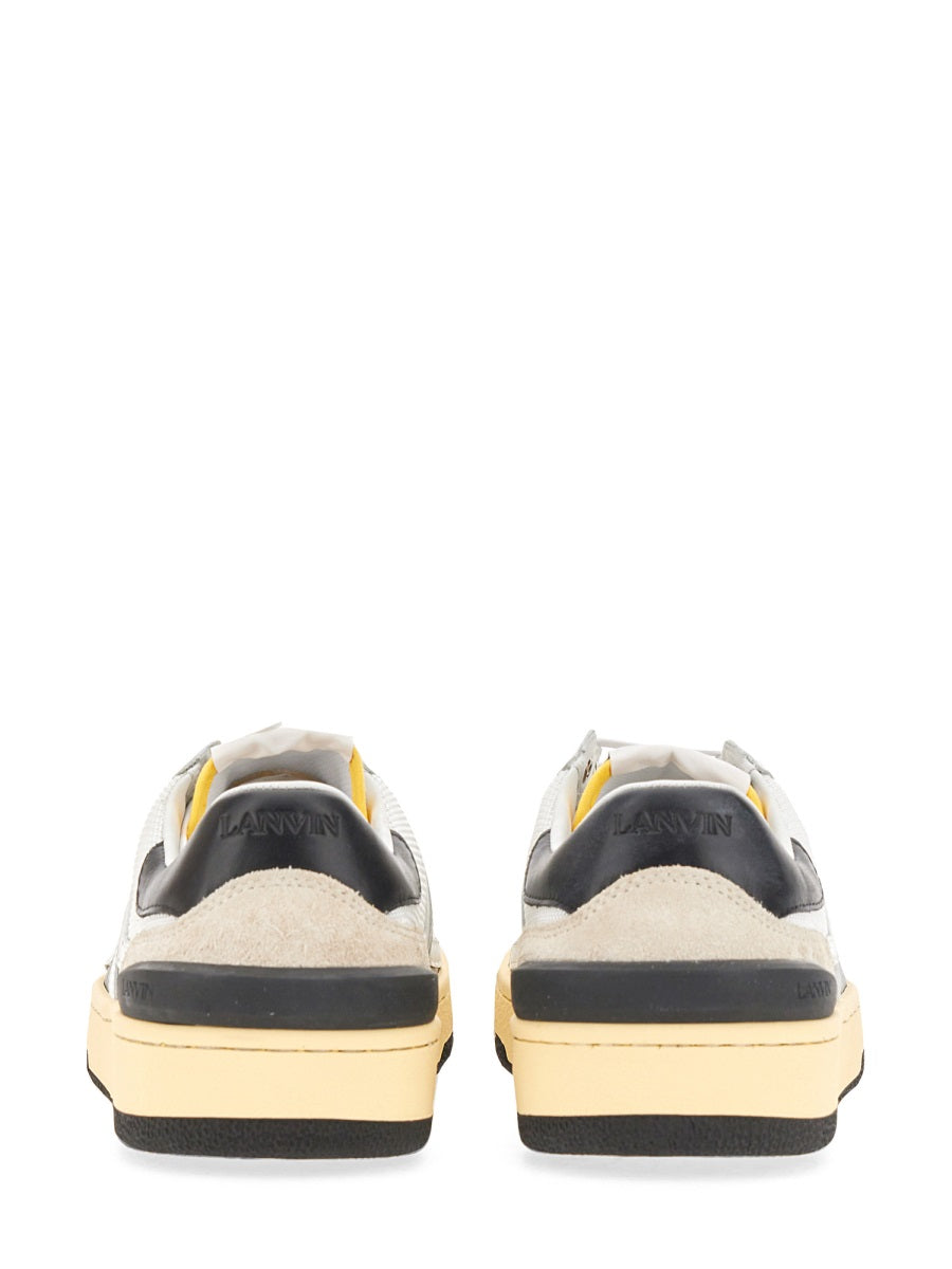 LANVIN Chic Mesh and Suede Leather Sneakers for Women