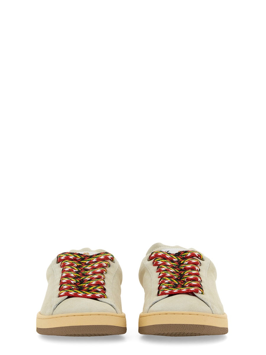 LANVIN Women's Cube Leather Sneaker