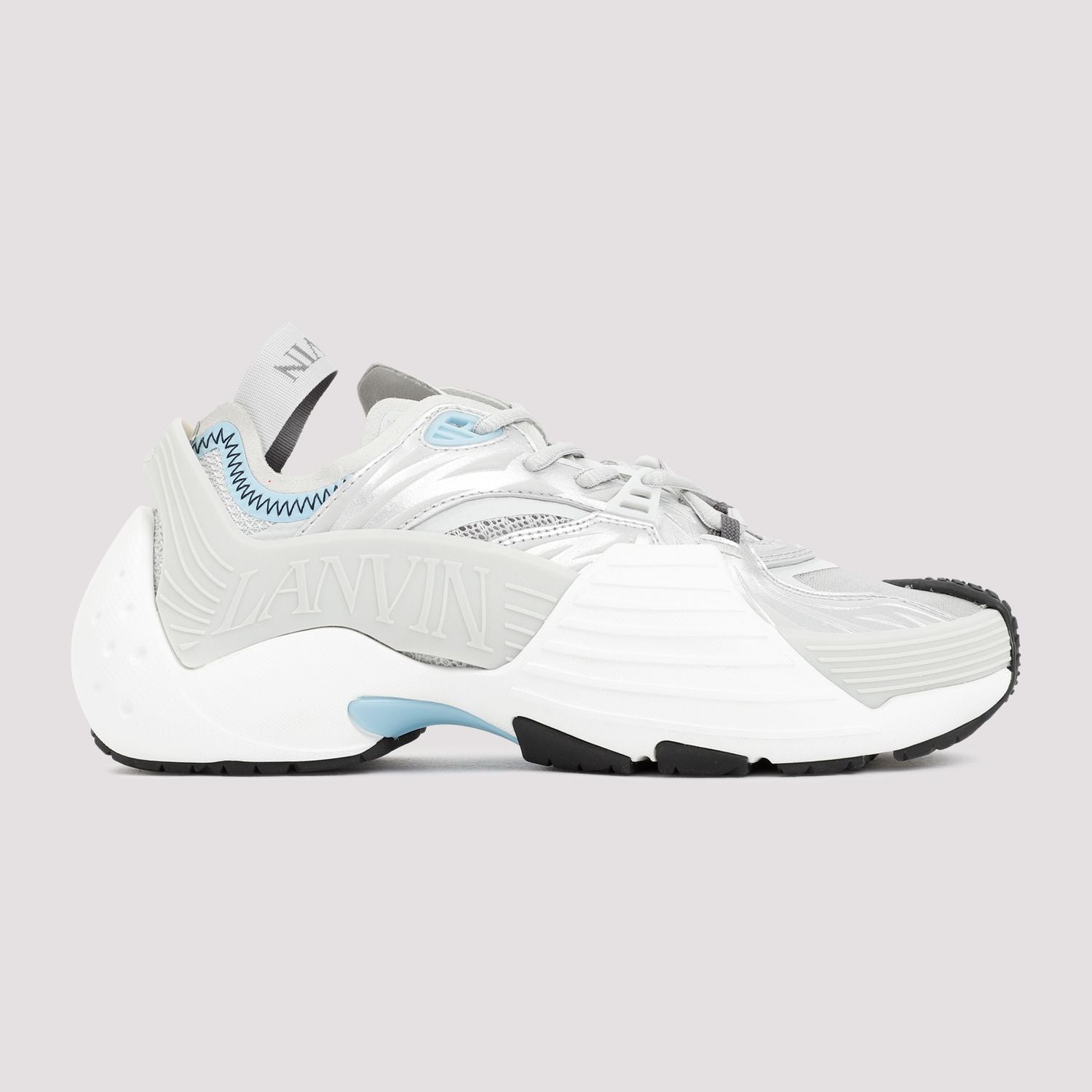 LANVIN Multicolor Fabric and Rubber Flash-X Sneaker for Women