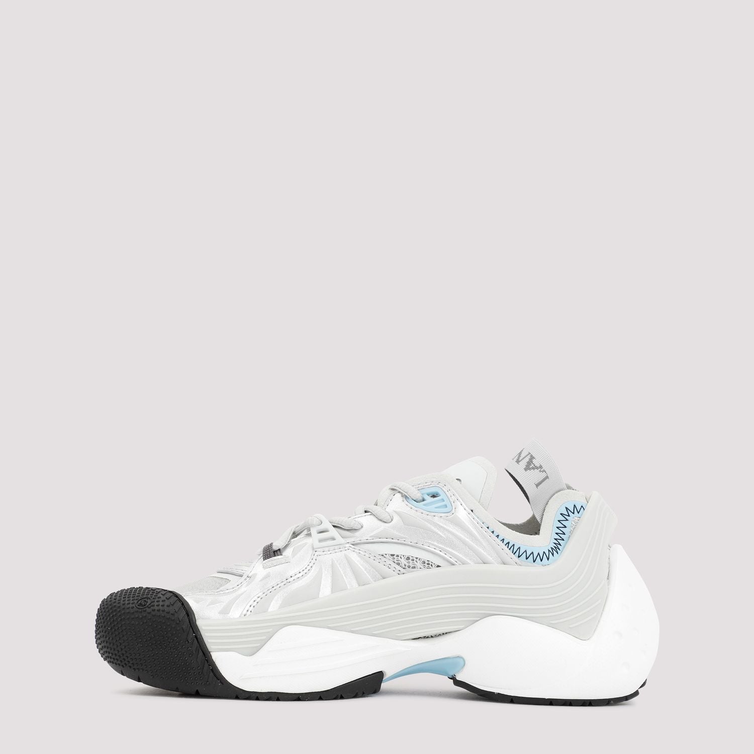 LANVIN Multicolor Fabric and Rubber Flash-X Sneaker for Women