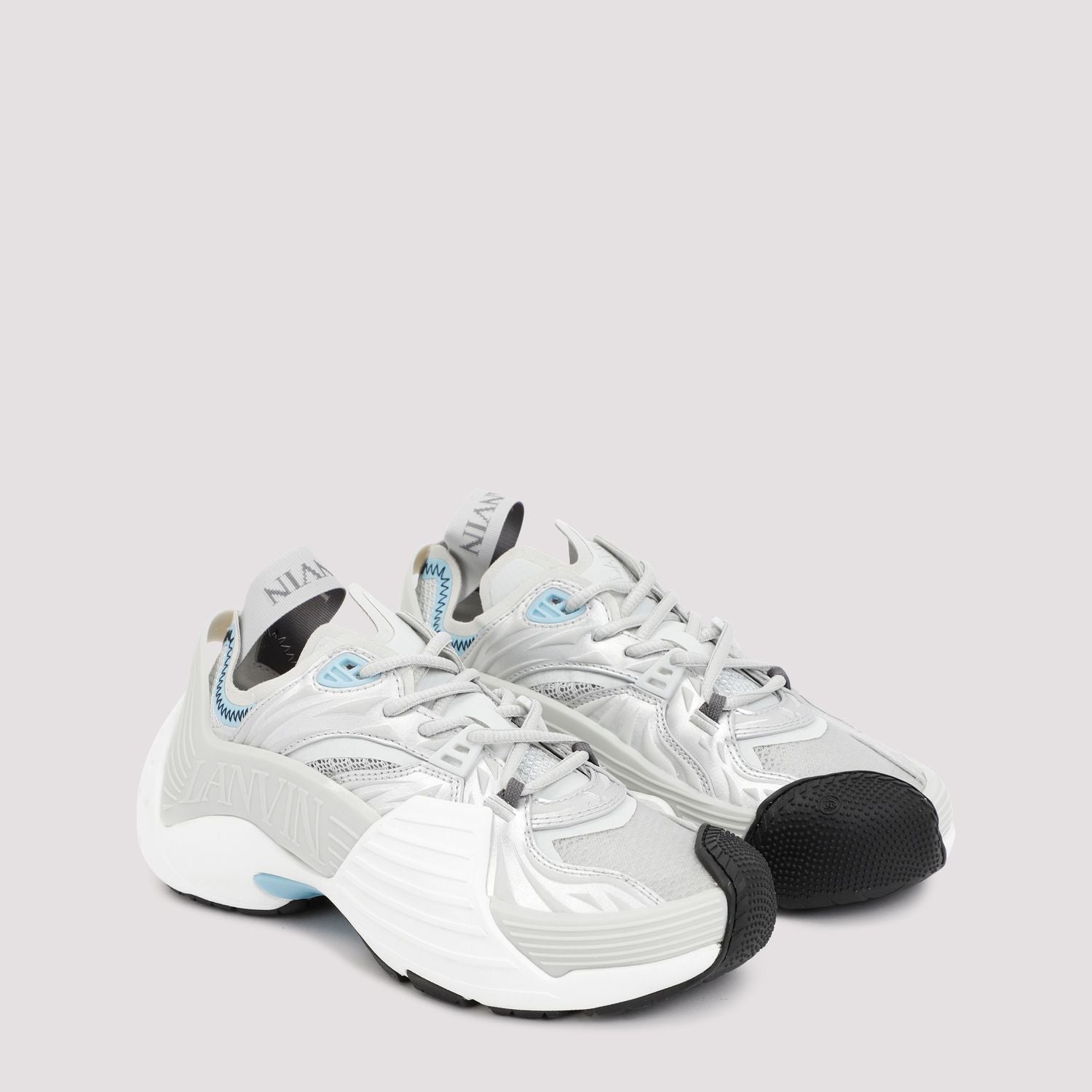 LANVIN Multicolor Fabric and Rubber Flash-X Sneaker for Women