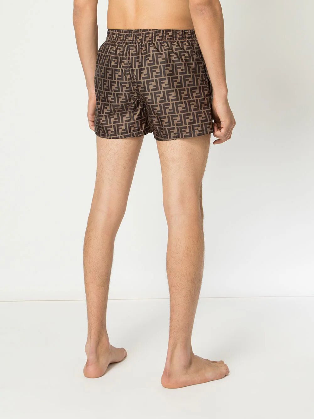 FENDI FF Motif Swim Shorts - Mini Length for Men