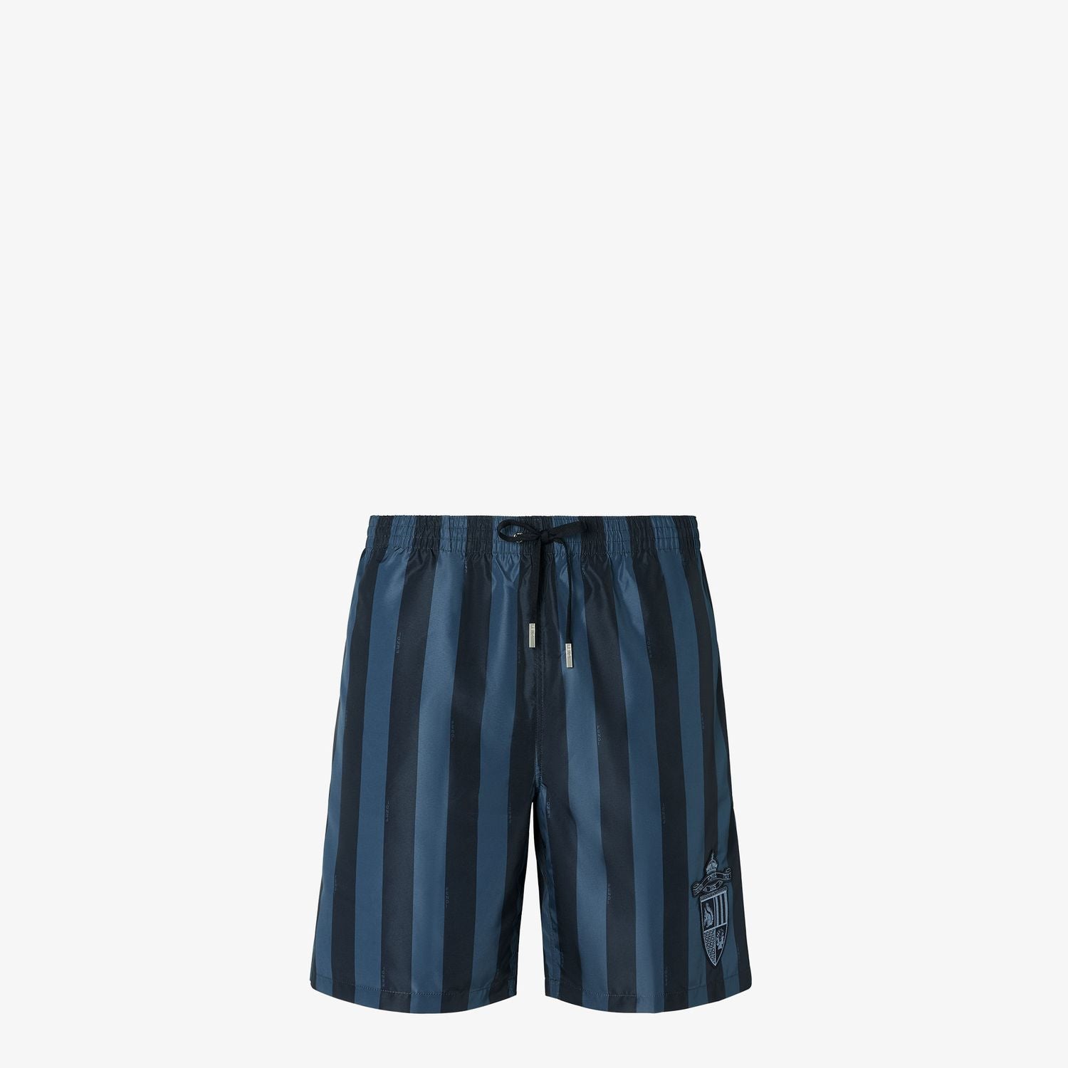 FENDI Crest Swim Shorts with Drawstring - Size 48