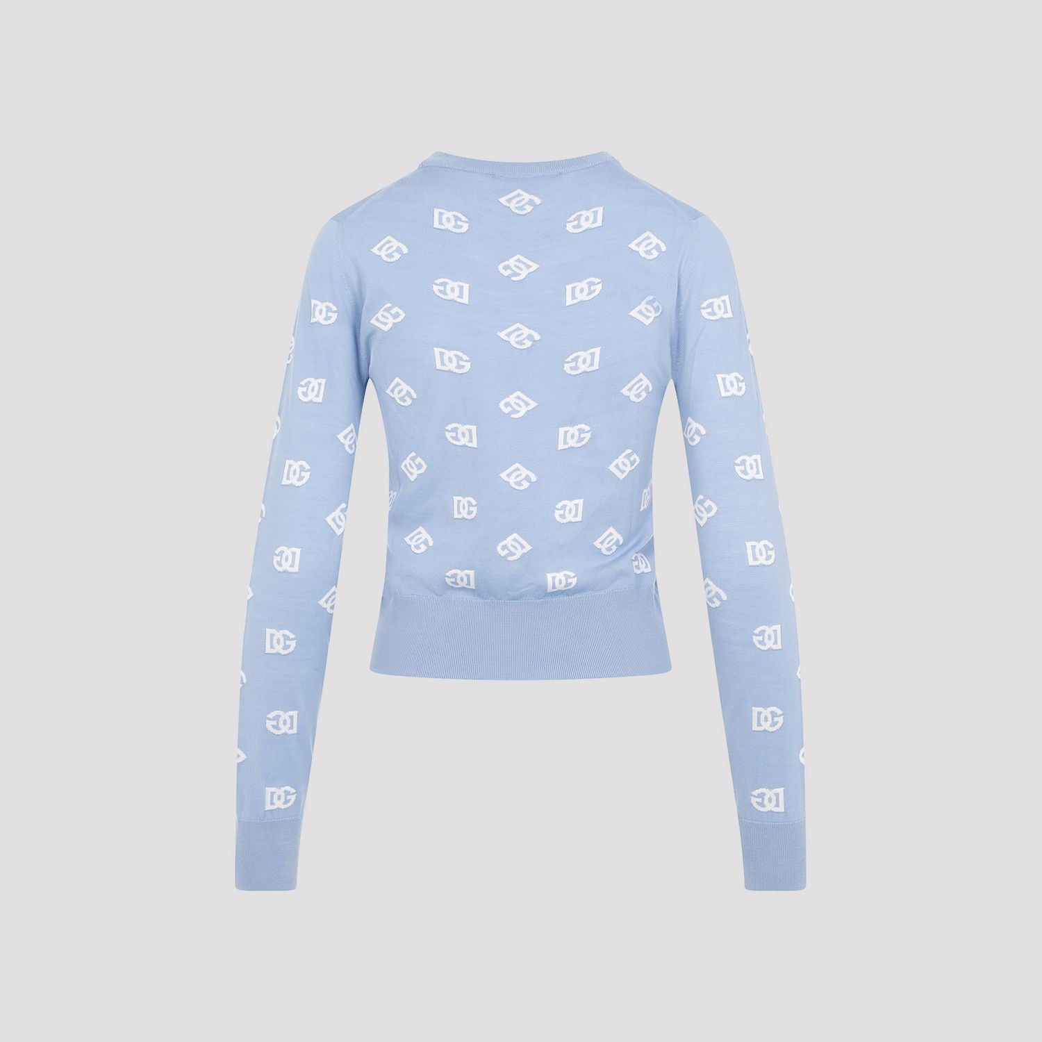 DOLCE & GABBANA Inlaid Logo Jumper for Women - FW24