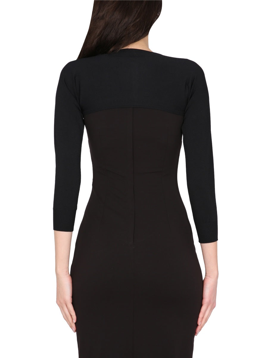 DOLCE & GABBANA Women's Round Neck Button Cardigan