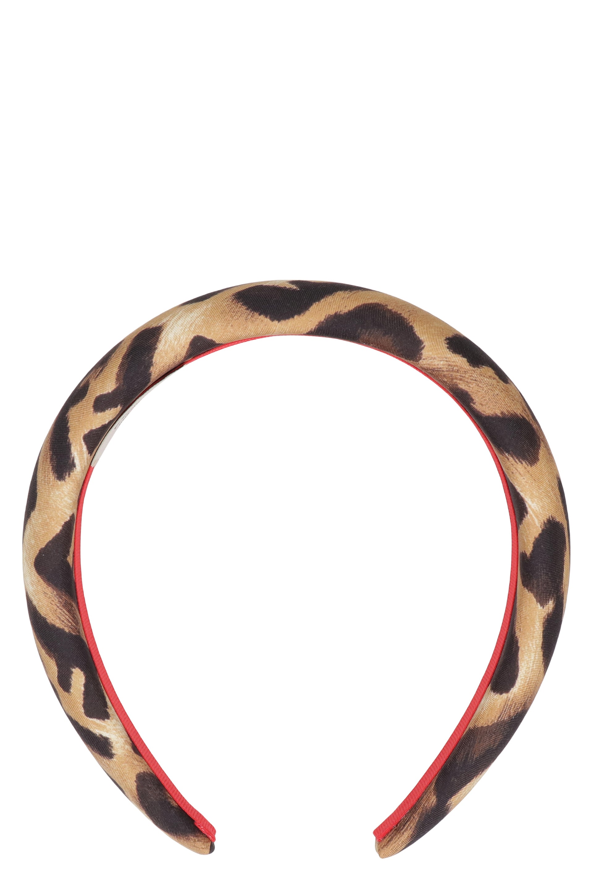 FENDI Silk Animal Print Headband