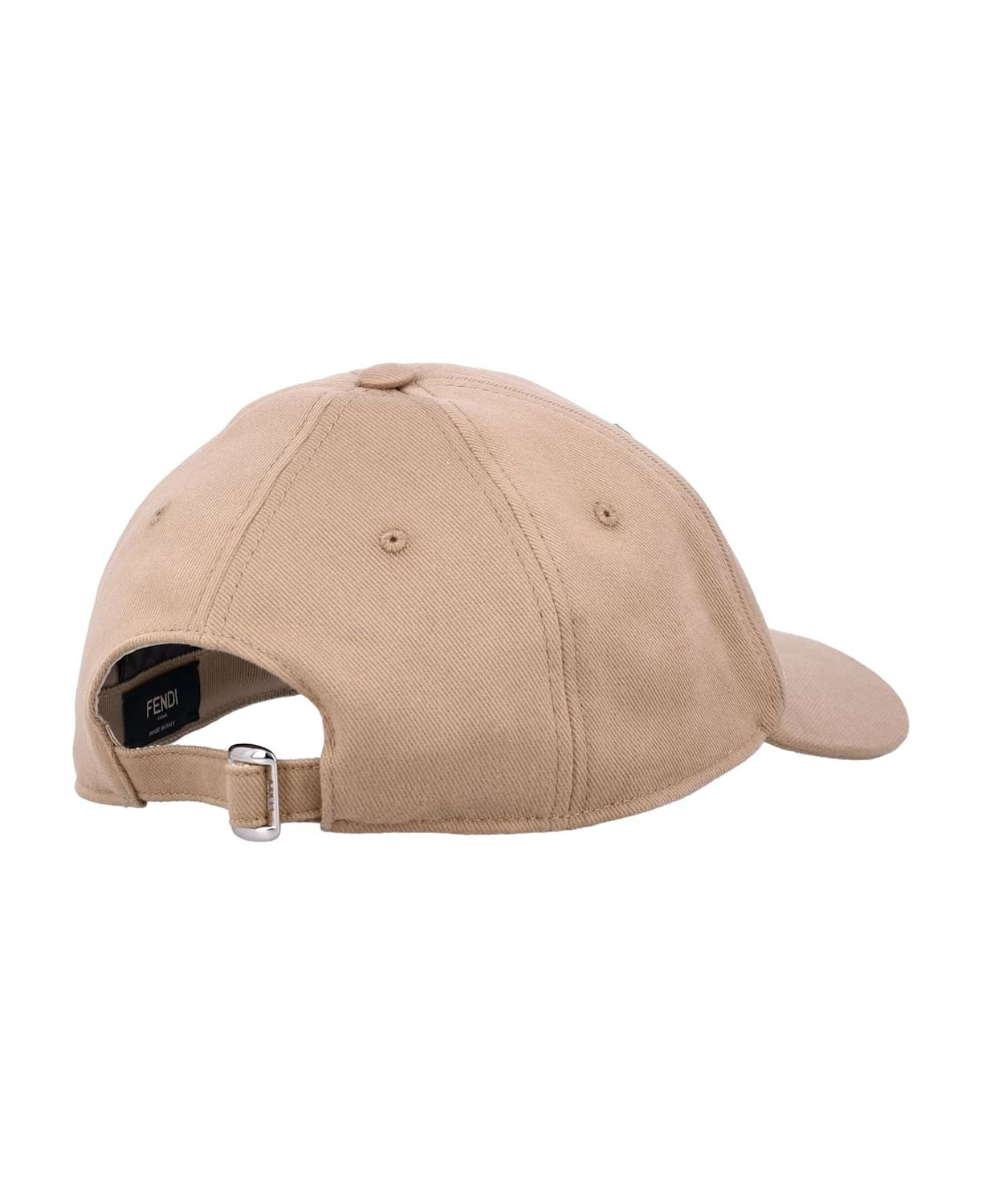 FENDI Cotton Baseball Cap for Men - SS25 Collection