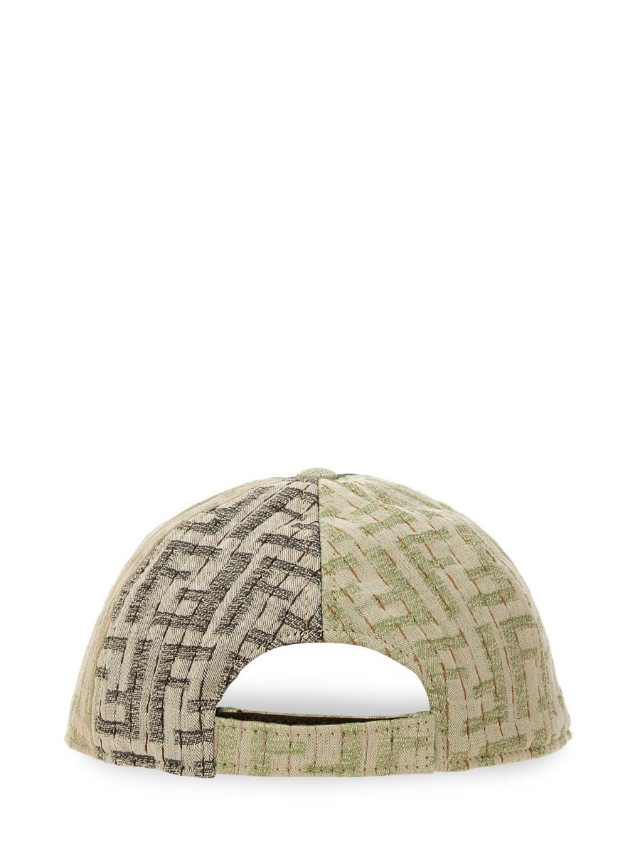 FENDI Cotton Linen Blend Hat for Men