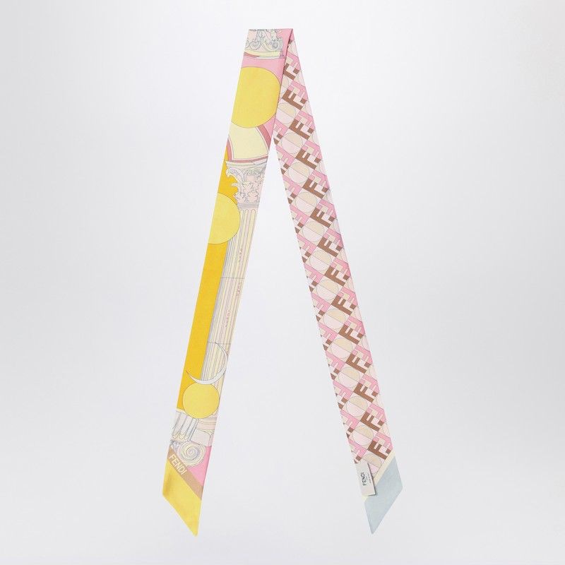 FENDI Moonlight Echoes Silk Bandeau