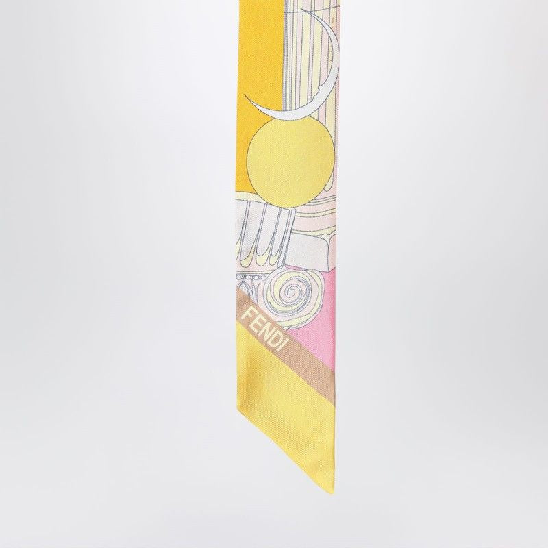 FENDI Moonlight Echoes Silk Bandeau