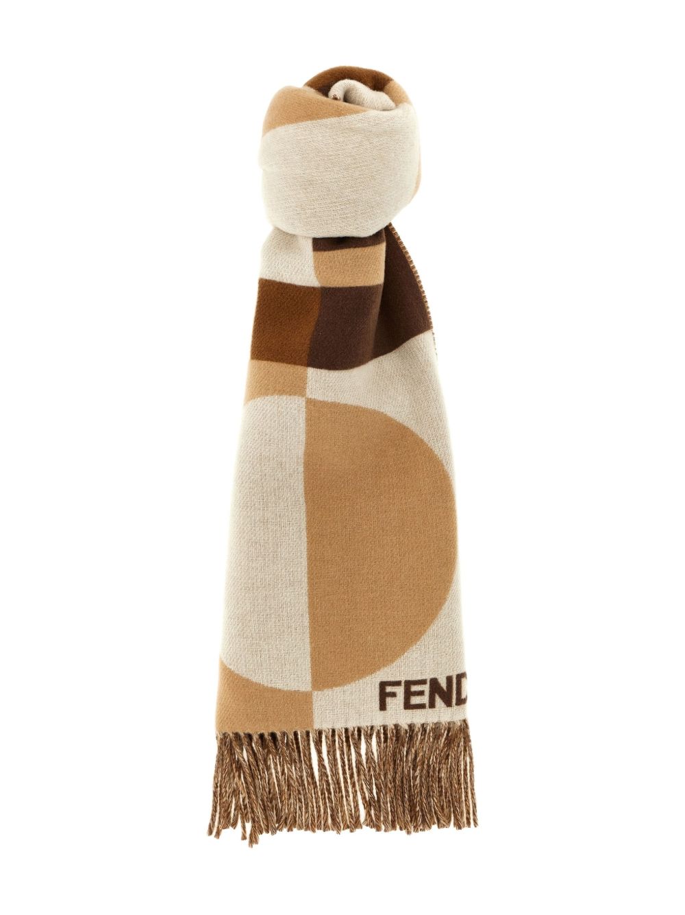 FENDI Luxurious Cashmere Scarf for Women - FW25 Collection