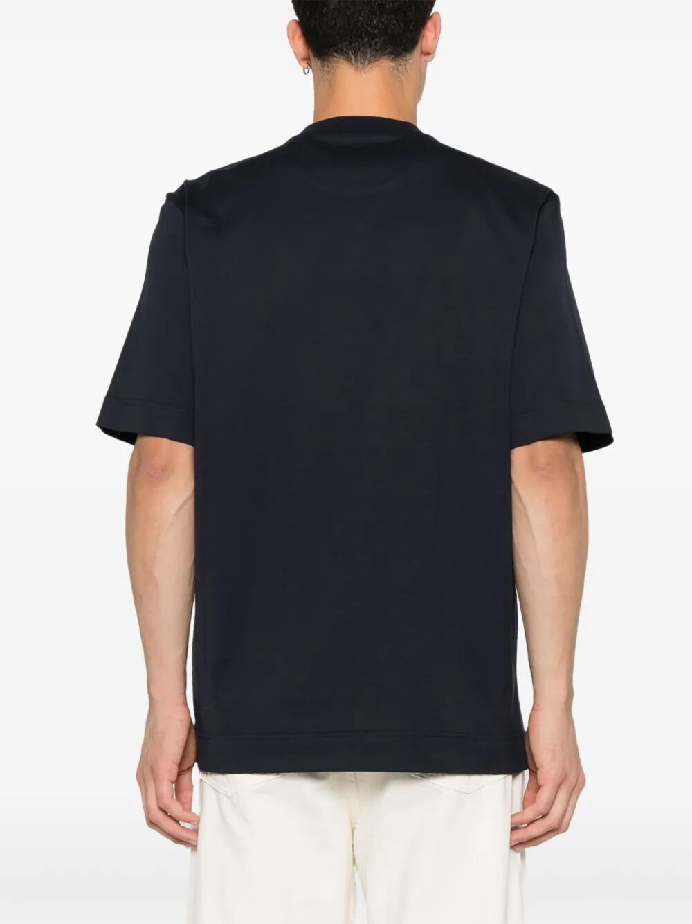 FENDI Classic Cotton T-Shirt for Men - FW25 Collection