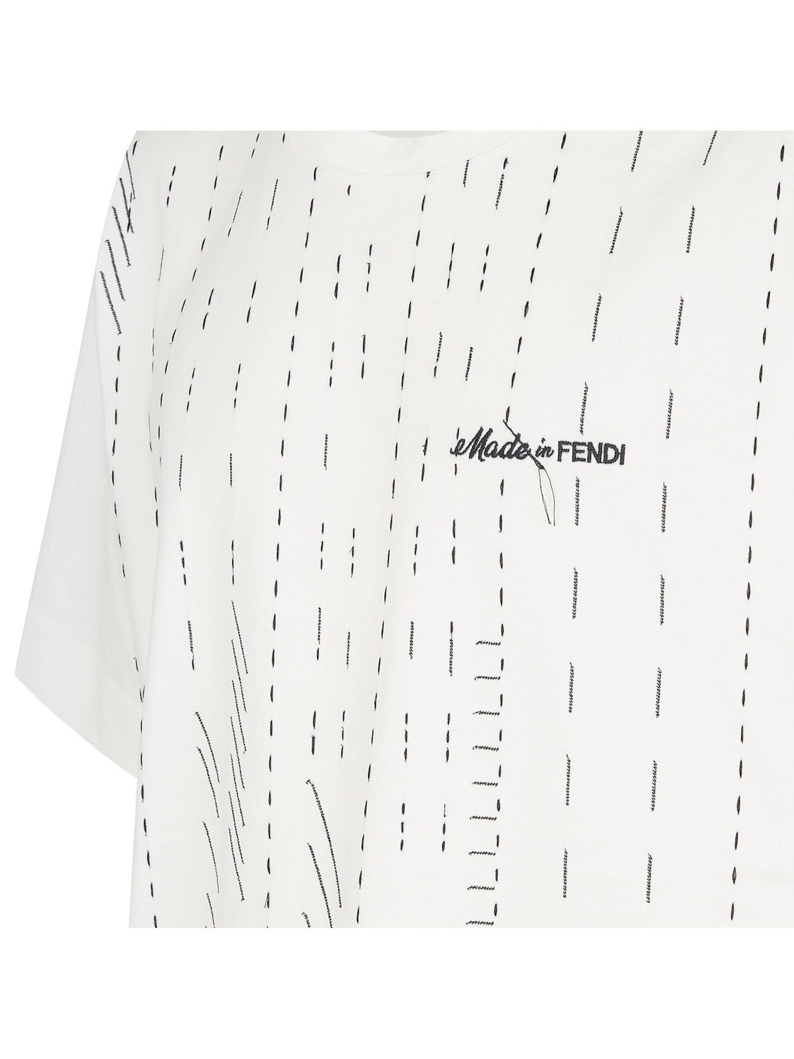 FENDI Men's Mini Cotton T-Shirts and Polos - SS24 Collection