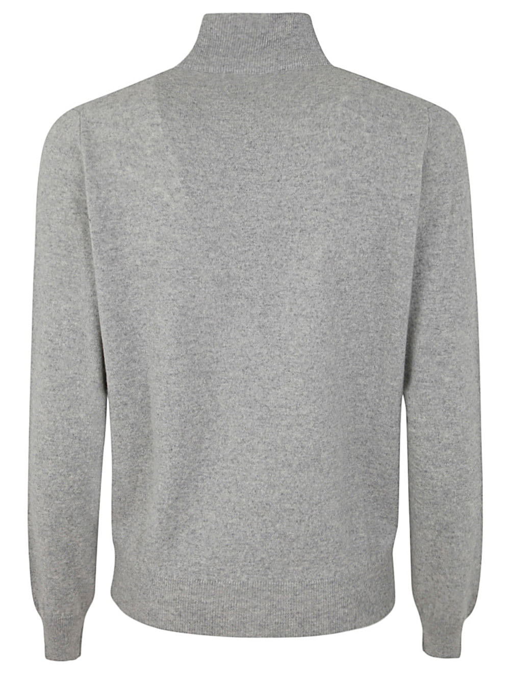 FILIPPO DE LAURENTIIS Wool Cashmere Long Sleeves Full Zipped Sweater