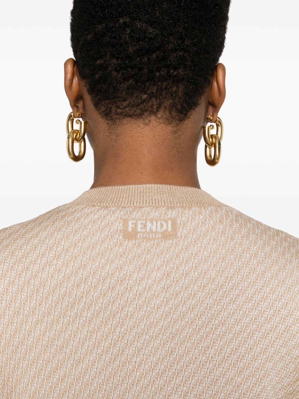 FENDI Wool Cardigan for Women - SS25 Collection