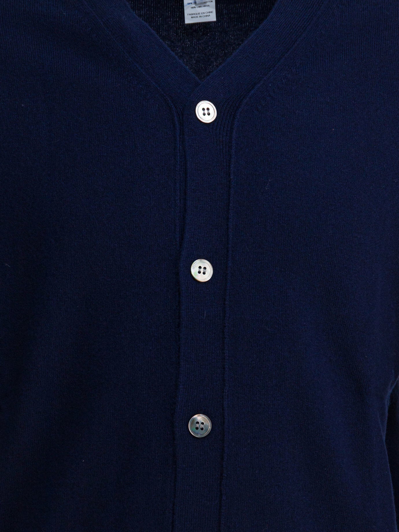 COMME DES GARÇONS FOREVER Classic V-Neck Cardigan for Men