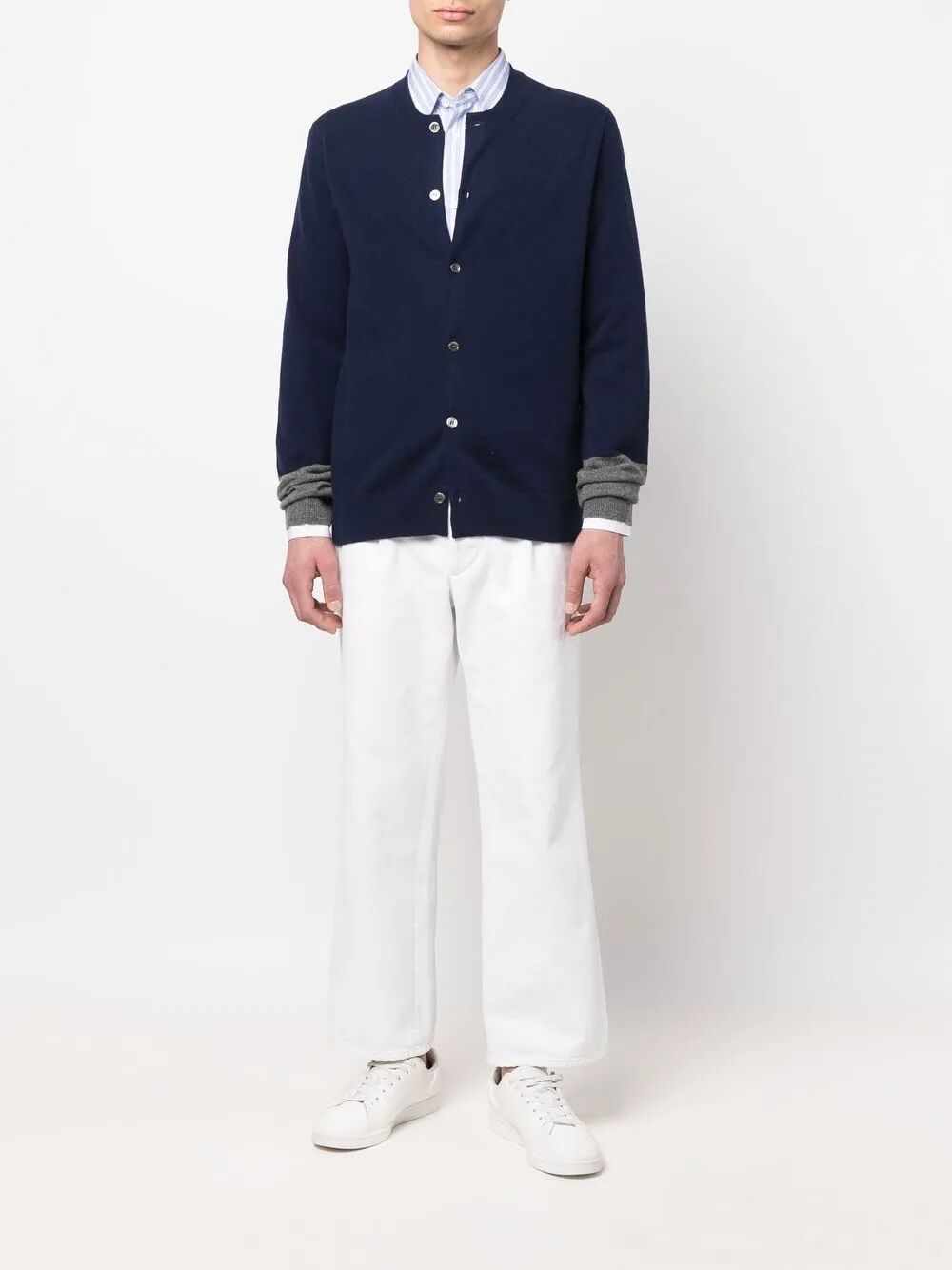 COMME DES GARÇONS SHIRT Men's Knit Cardigan - FW25 Collection