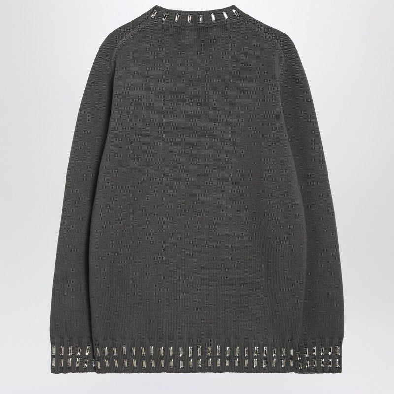 FENDI Wool Blend Sweater for Men - FW25 Collection