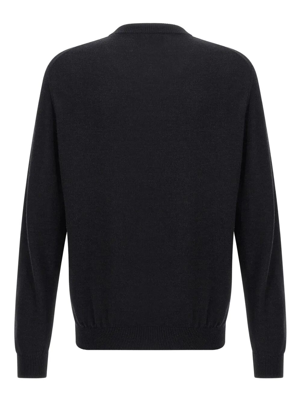 FENDI Embellished FF Detail Wool Jumper for Men - FW25