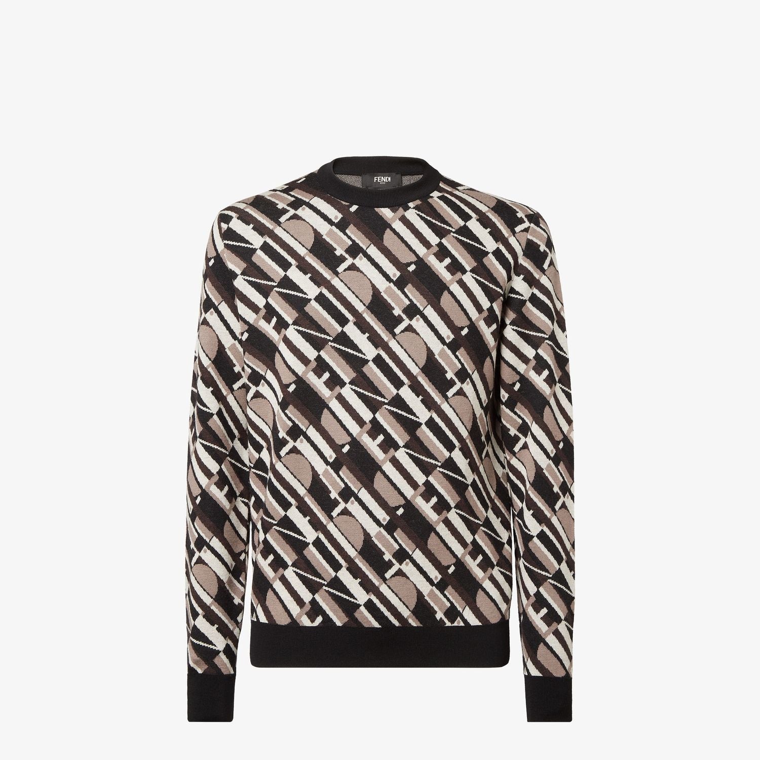 FENDI Men's Fleece Pullover - Perfect for FW25