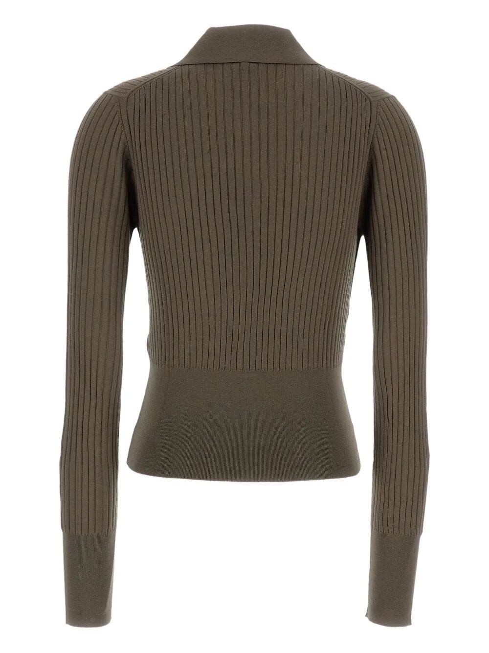 FENDI Slim-Fitting Wool Polo Jumper for Women