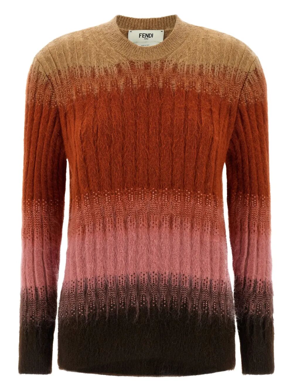 FENDI Multicolor Mohair Blend Women's Sweater