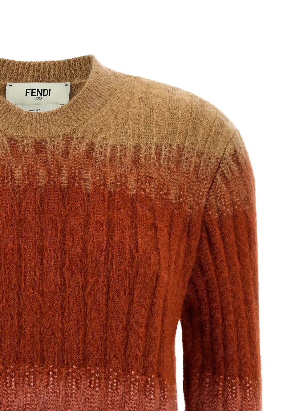 FENDI Multicolor Mohair Blend Women's Sweater