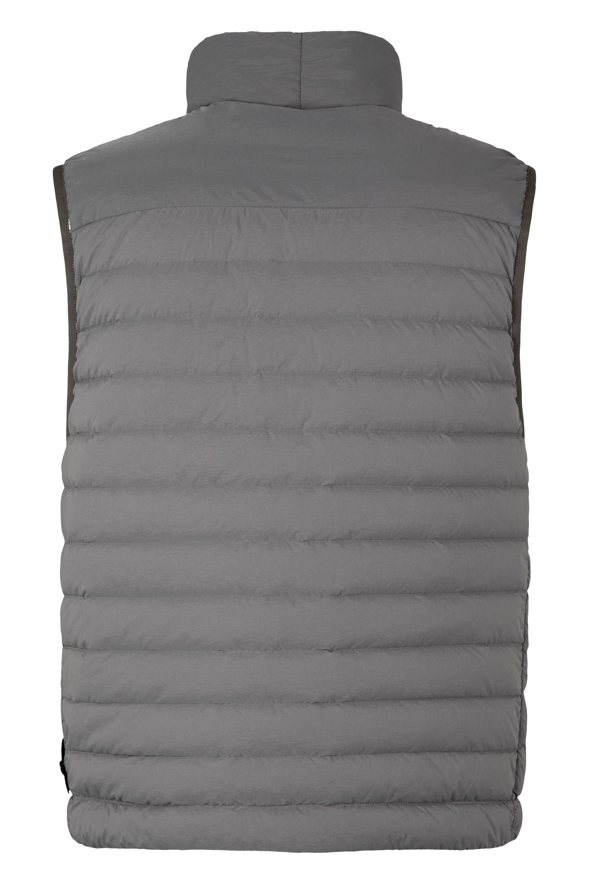 STONE ISLAND Men's Full Zip Down Vest with Removable Logo Patch