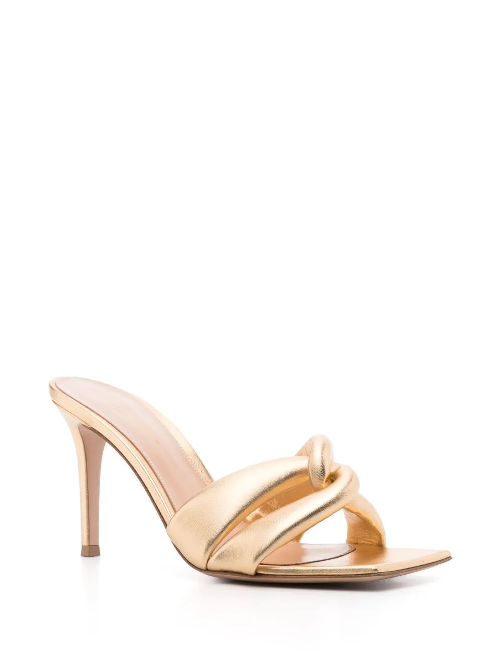 GIANVITO ROSSI Elegant Nappa Silk Sandals for Women