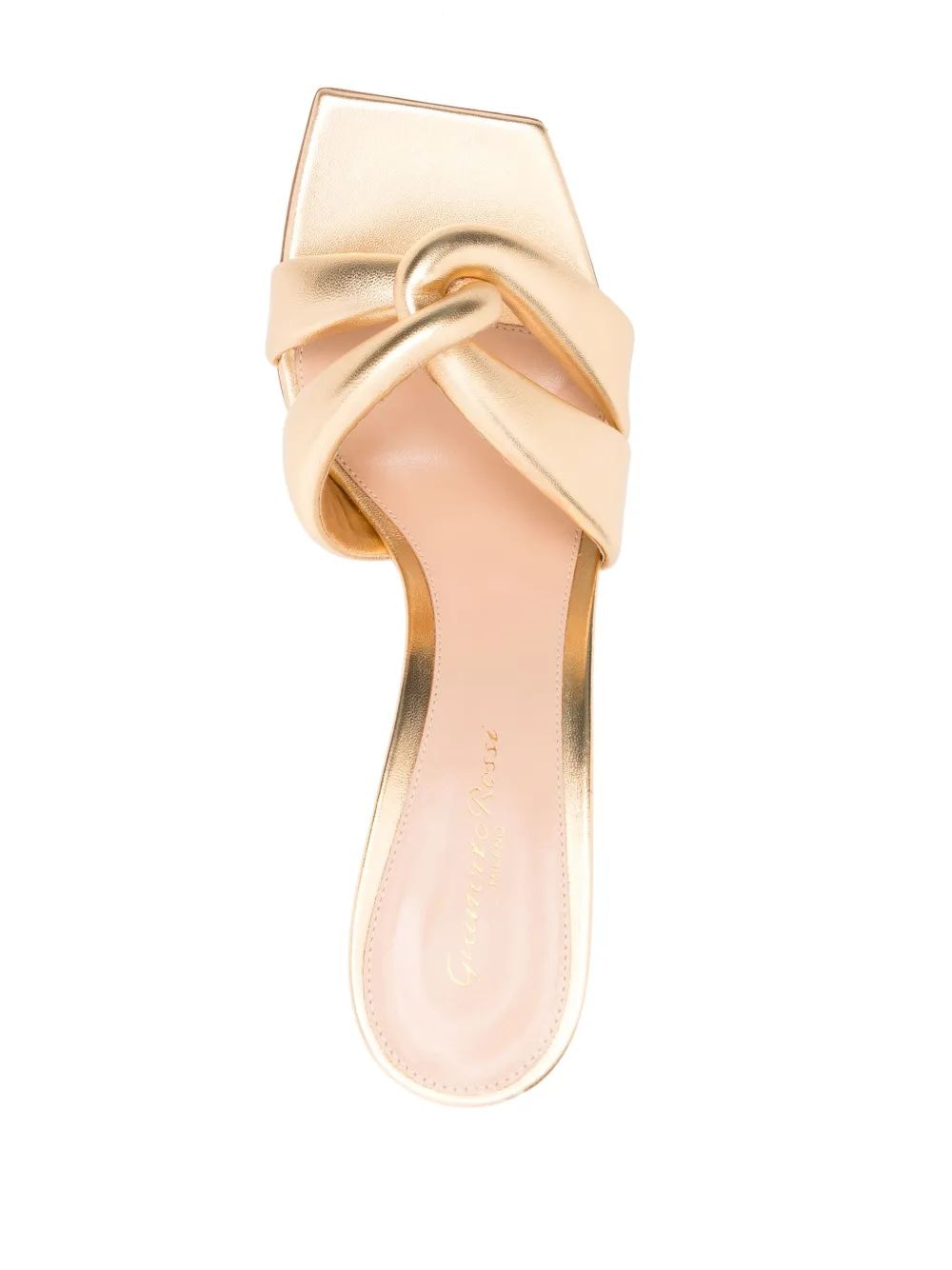 GIANVITO ROSSI Elegant Nappa Silk Sandals for Women
