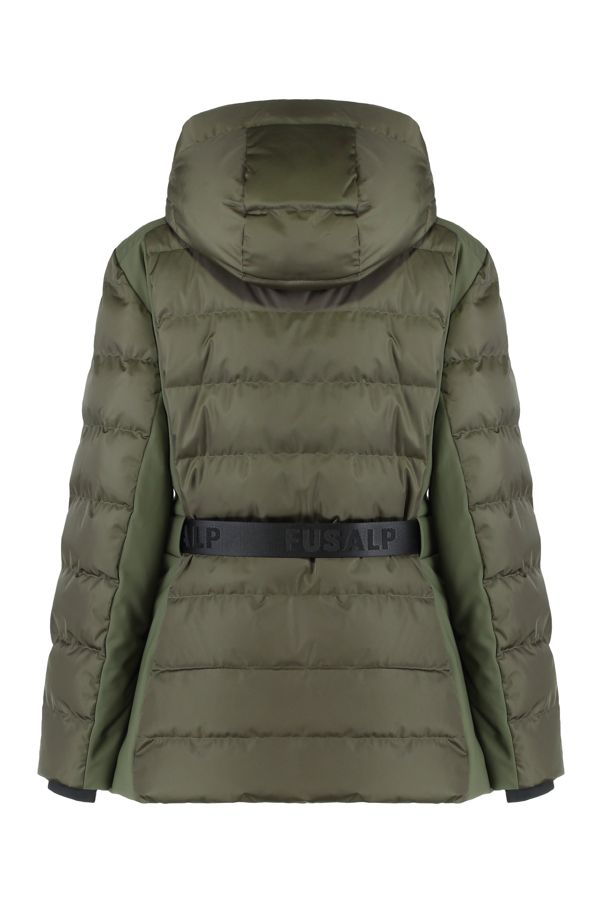 FUSALP Women's Padded Ski Jacket with Removable Belt