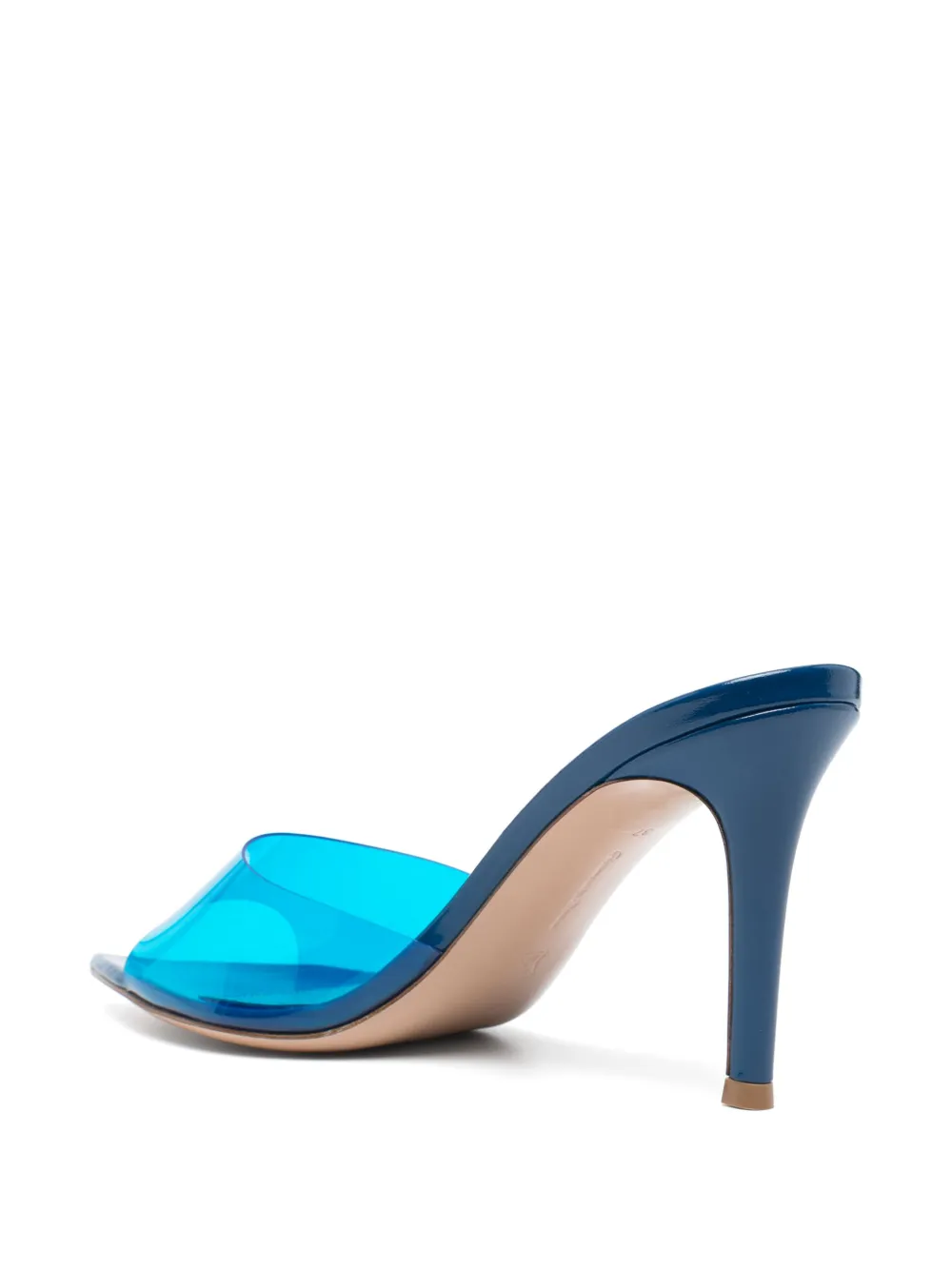 GIANVITO ROSSI Pointed Open-Toe Mini Flat with 85mm Stiletto Heel