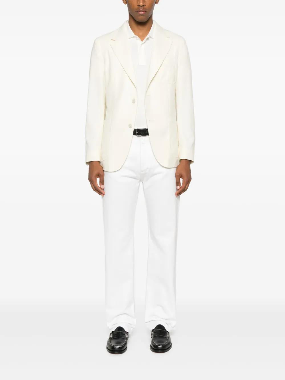 BOGLIOLI Tailored Wool Single-Breasted Jacket for Men