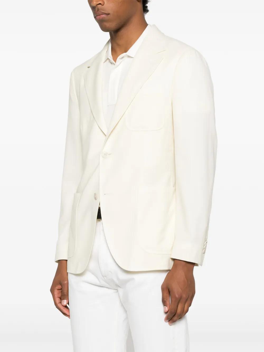 BOGLIOLI Tailored Wool Single-Breasted Jacket for Men