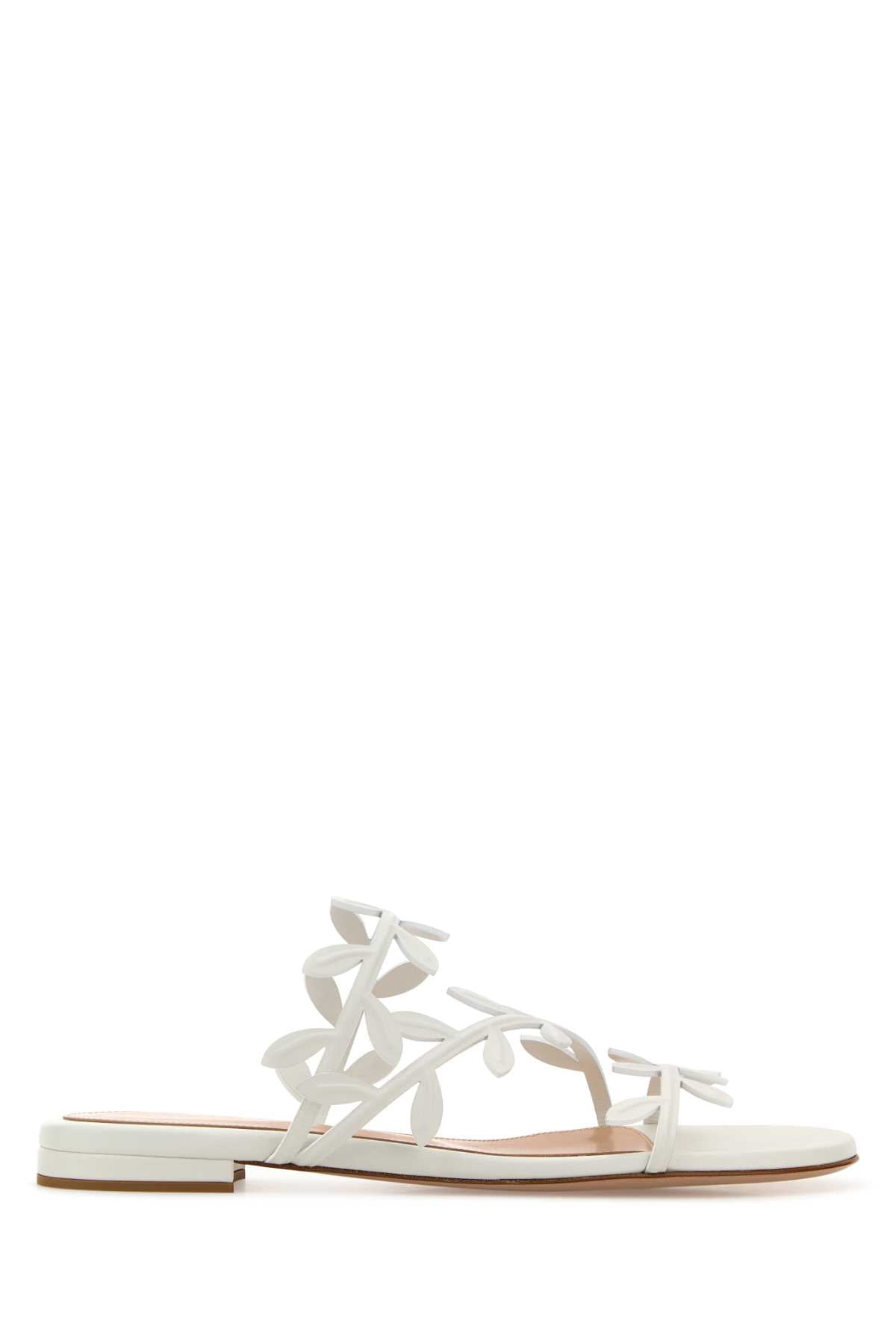 GIANVITO ROSSI Flavia Nappa Leather Slippers for Women