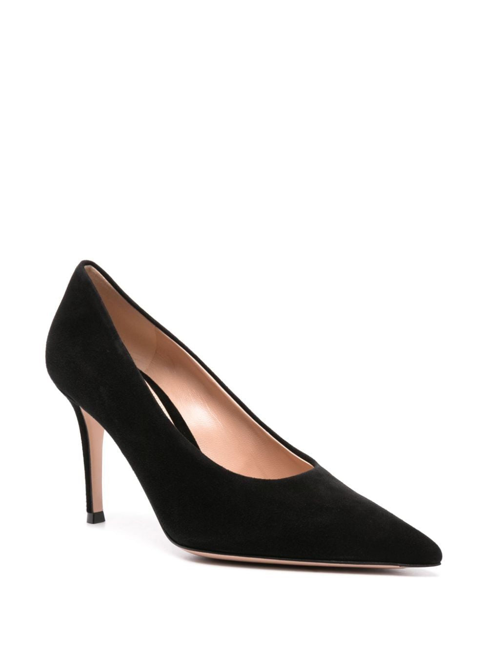 GIANVITO ROSSI Elevated Suede Pumps for Women