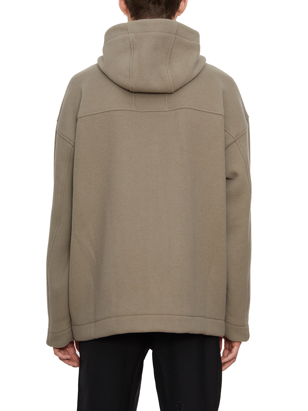 ANDREA YA'AQOV Oversized Jacket with Hood - Size M