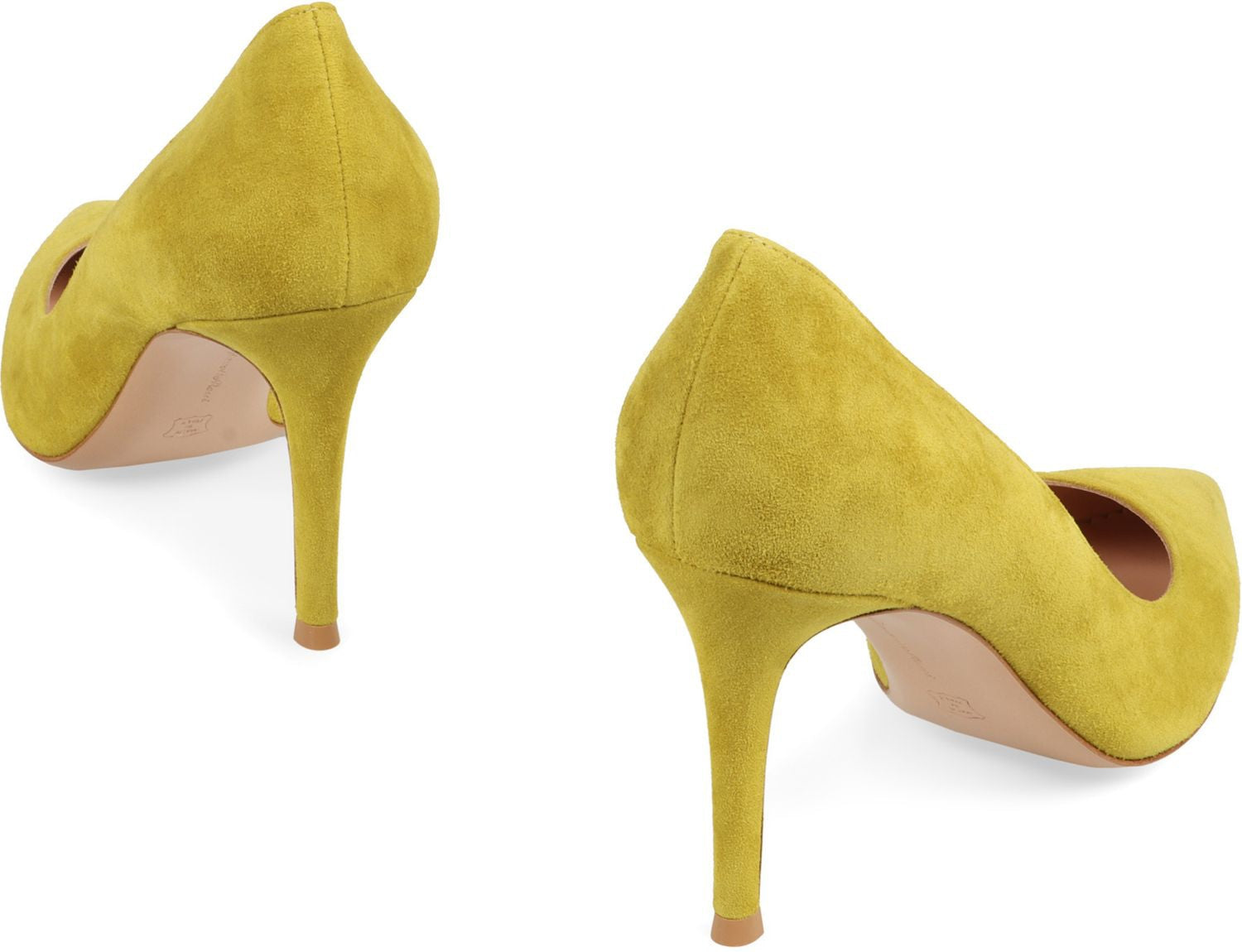 GIANVITO ROSSI 85 Pointy Toe Suede Stiletto Pumps