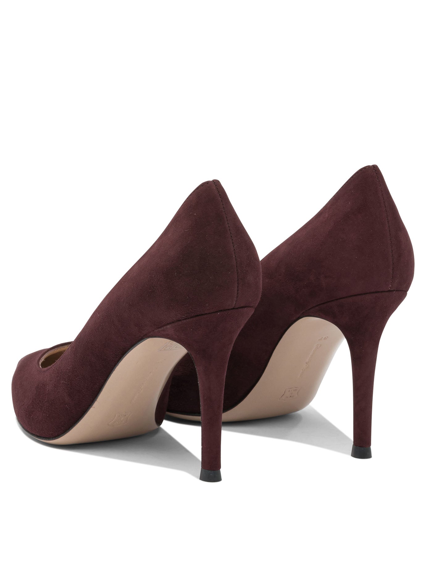 GIANVITO ROSSI Heeled Leather Pumps for Women