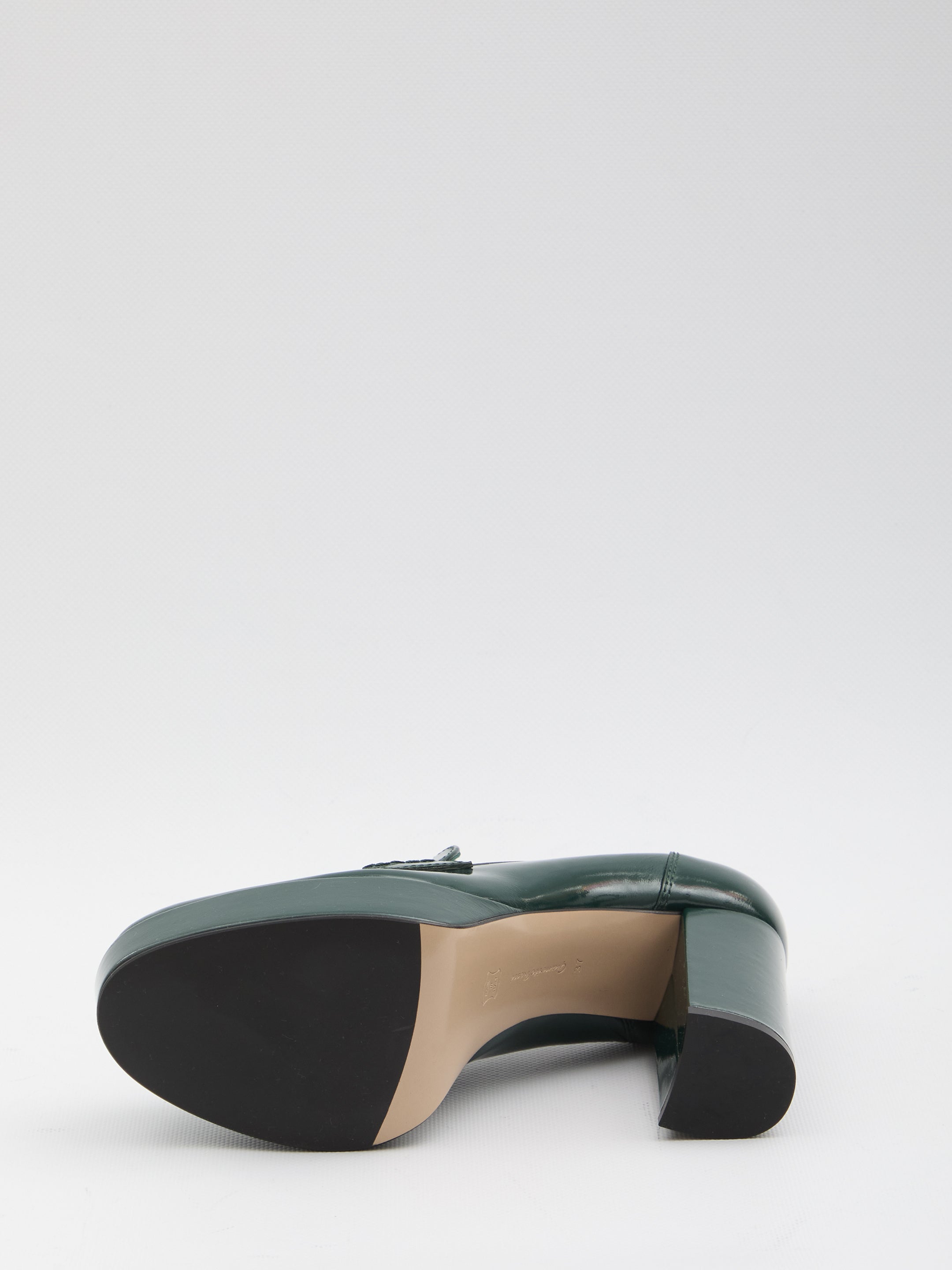 GIANVITO ROSSI Women's Hadden Loafer with Round Toe and Platform Sole