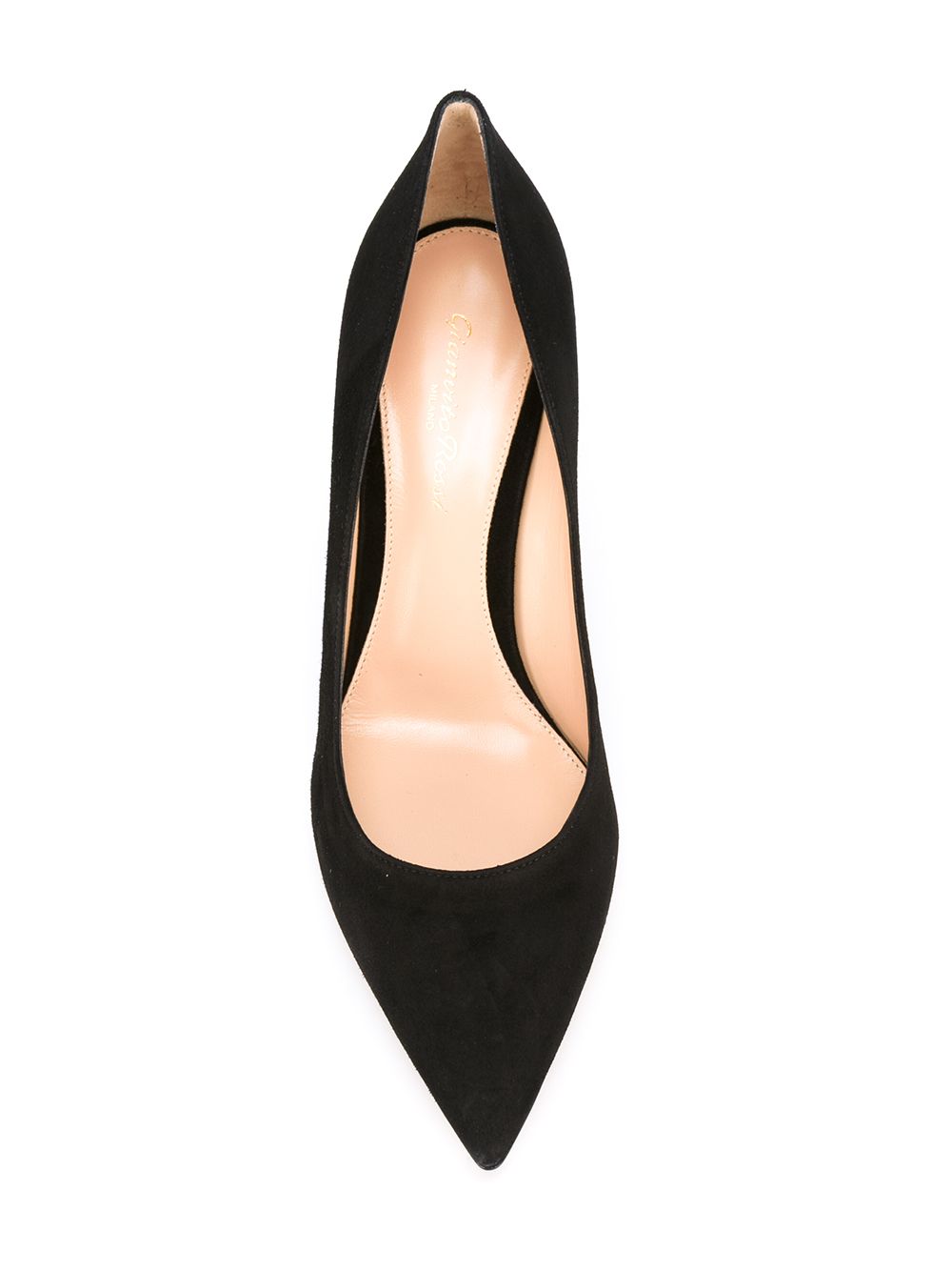 GIANVITO ROSSI Elegant 70mm Suede Leather Pumps