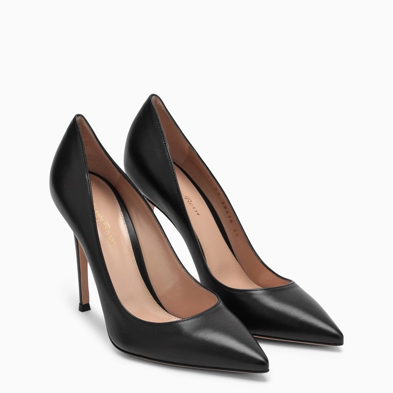 GIANVITO ROSSI Elegant Pointed Toe High Heel Pumps