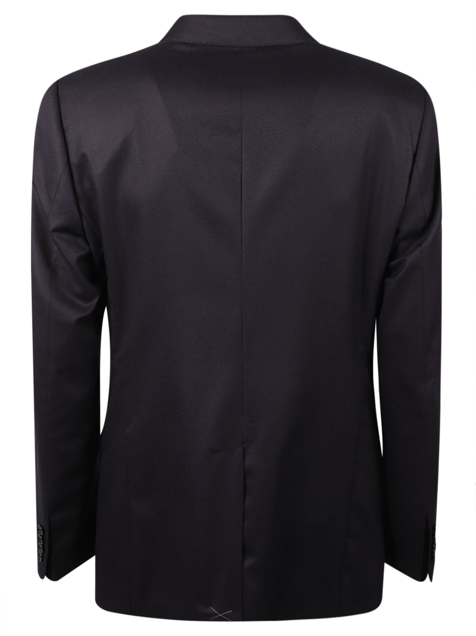 DOLCE & GABBANA Wool Twill Jacket with Peak Lapels for Men